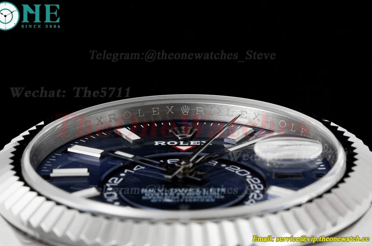 SS FNF Jubilee A9001 SS SkyDweller Blue Stk 42mm 326934  0219